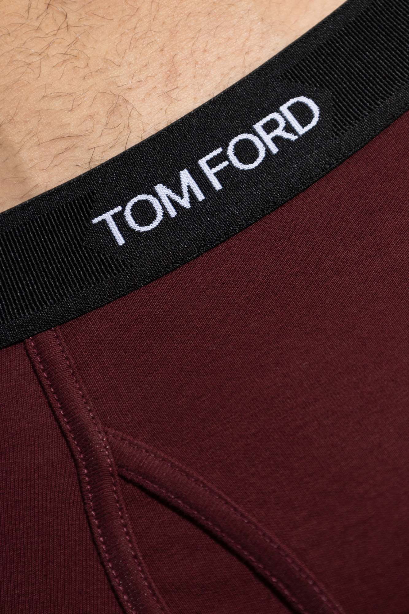 tom Czarny Bokserki z logo Tom Ford - Vitkac Polska